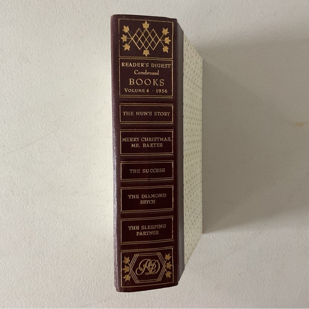 Vintage Reader’s Digest Condensed Books Volume 4 1956 Hardcover Book - Picture 6 of 6